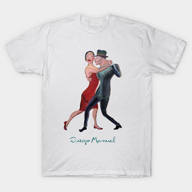 Tango poster 2 T-Shirt by diegomanuel